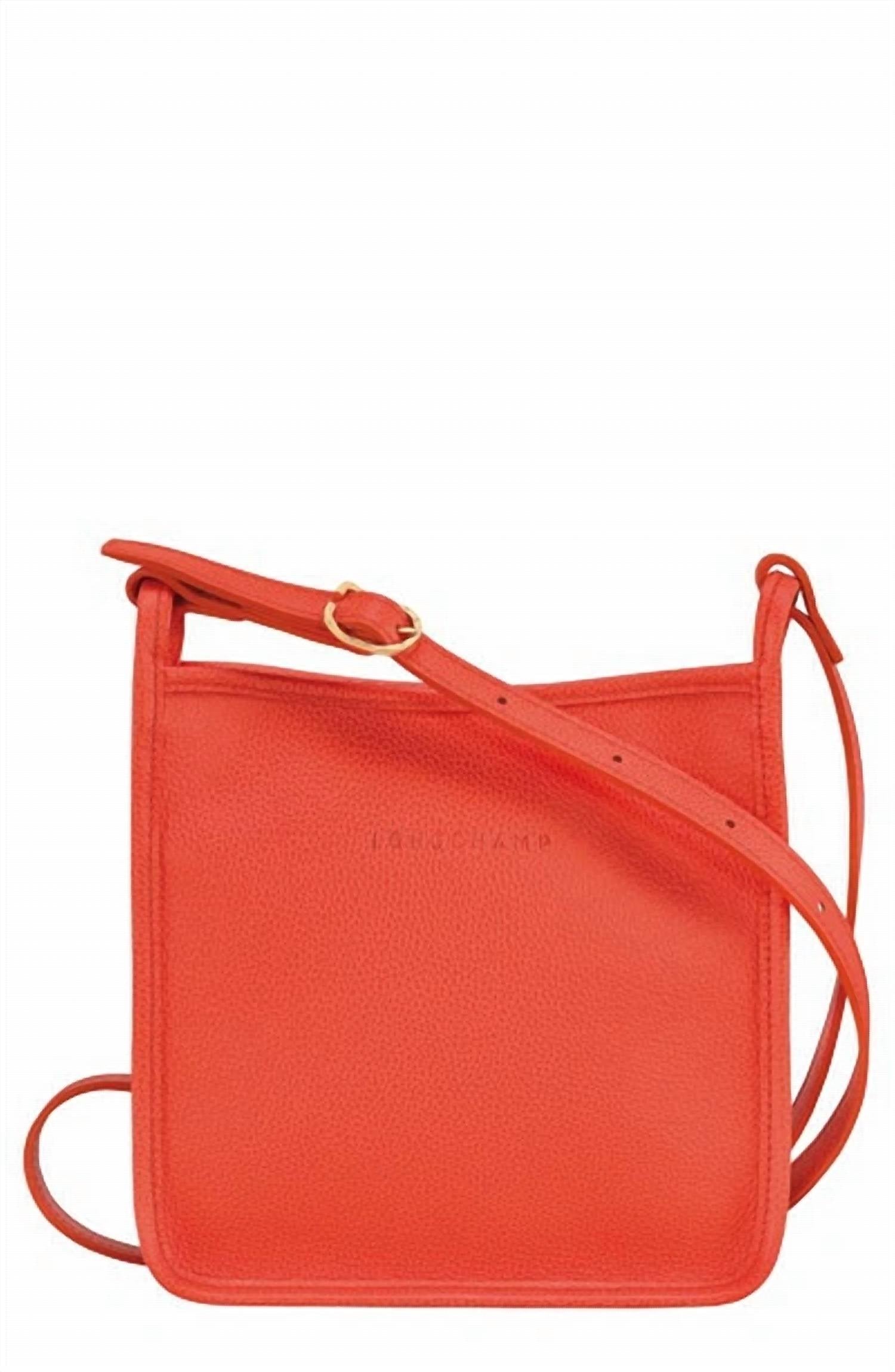 Longchamp - Le Foulonné Small Leather Crossbody Bag