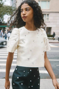 Hunter Bell - Olivia Puff Bell Sleeves Top
