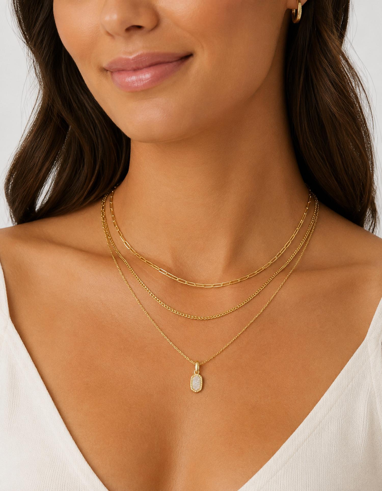 Kendra Scott - Elisa Drusy Layered Necklace