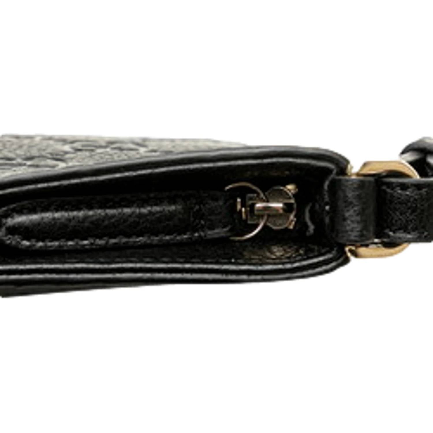 Gucci - Women's Gg Emblem Leather Shoulder Bag