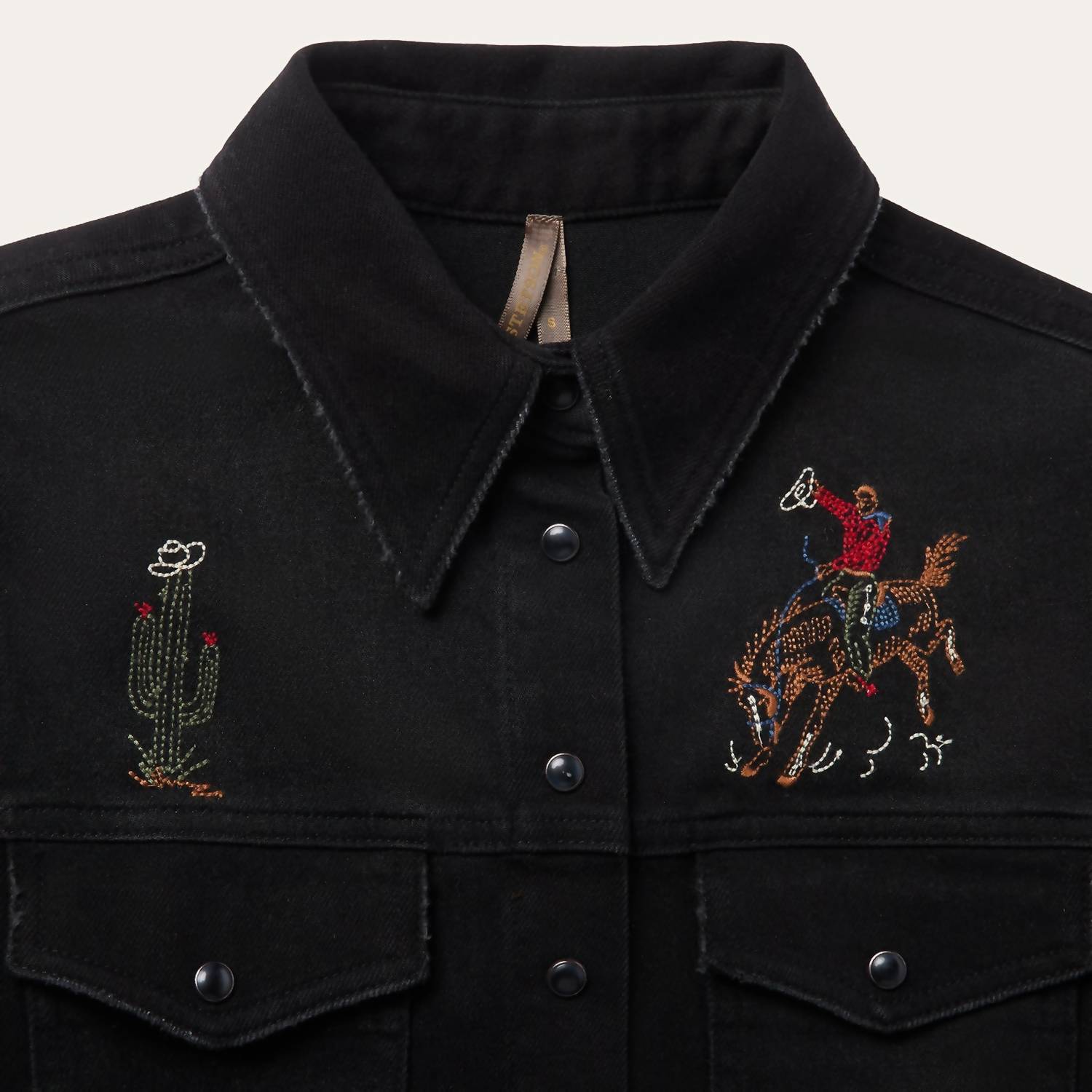 Stetson - Women's Embroidered Stretch Denim Shirt