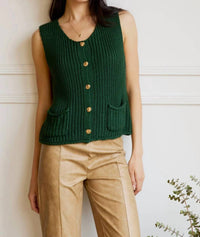 Sunday Edition - Marguerite Chunky Sweater Vest