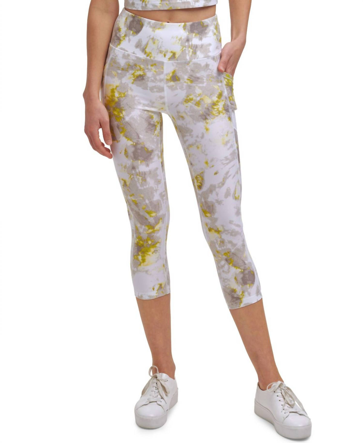 Calvin Klein - Performance Printed Cropped Leggings