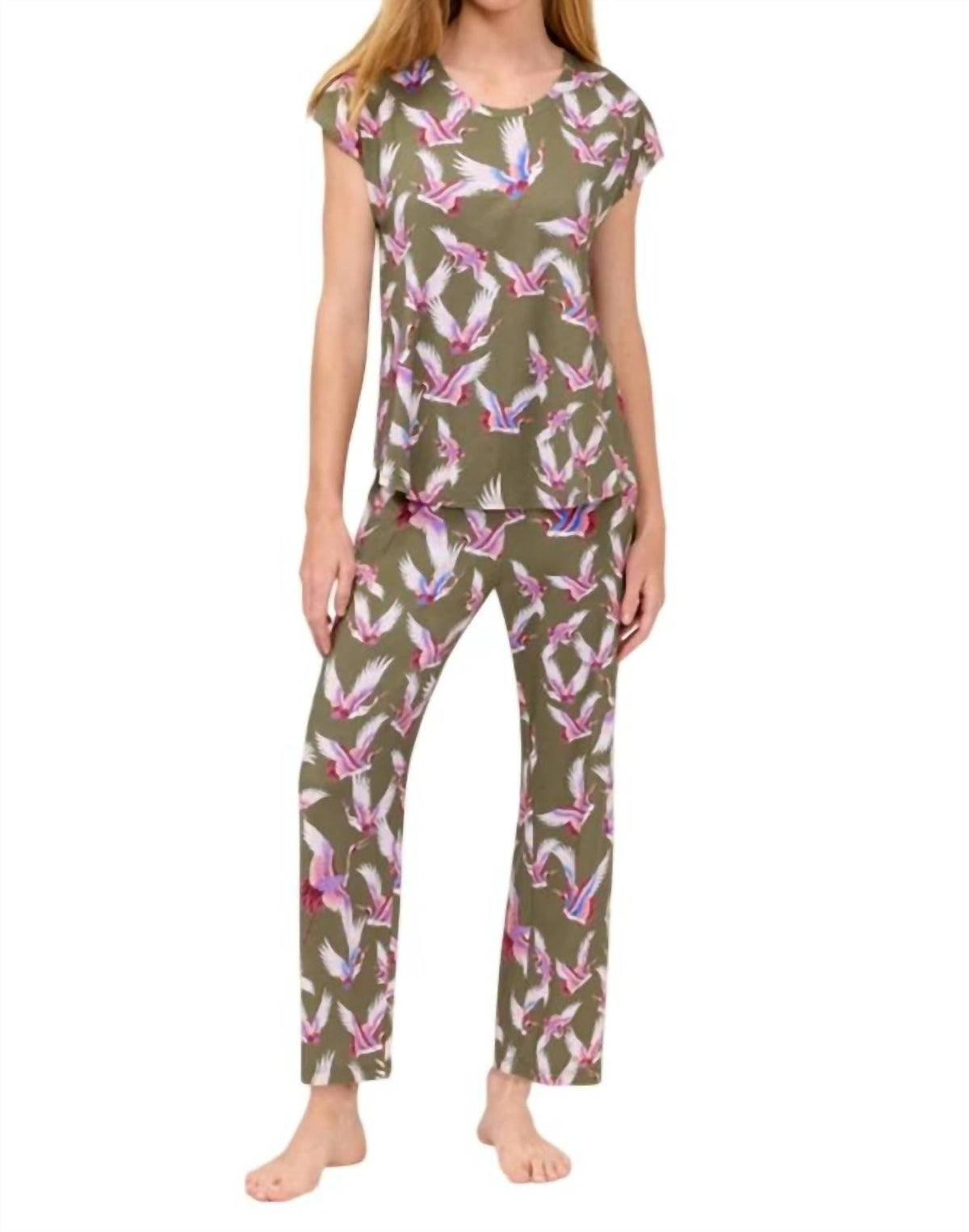Johnny Was - Bobbie Crop Pajama Set