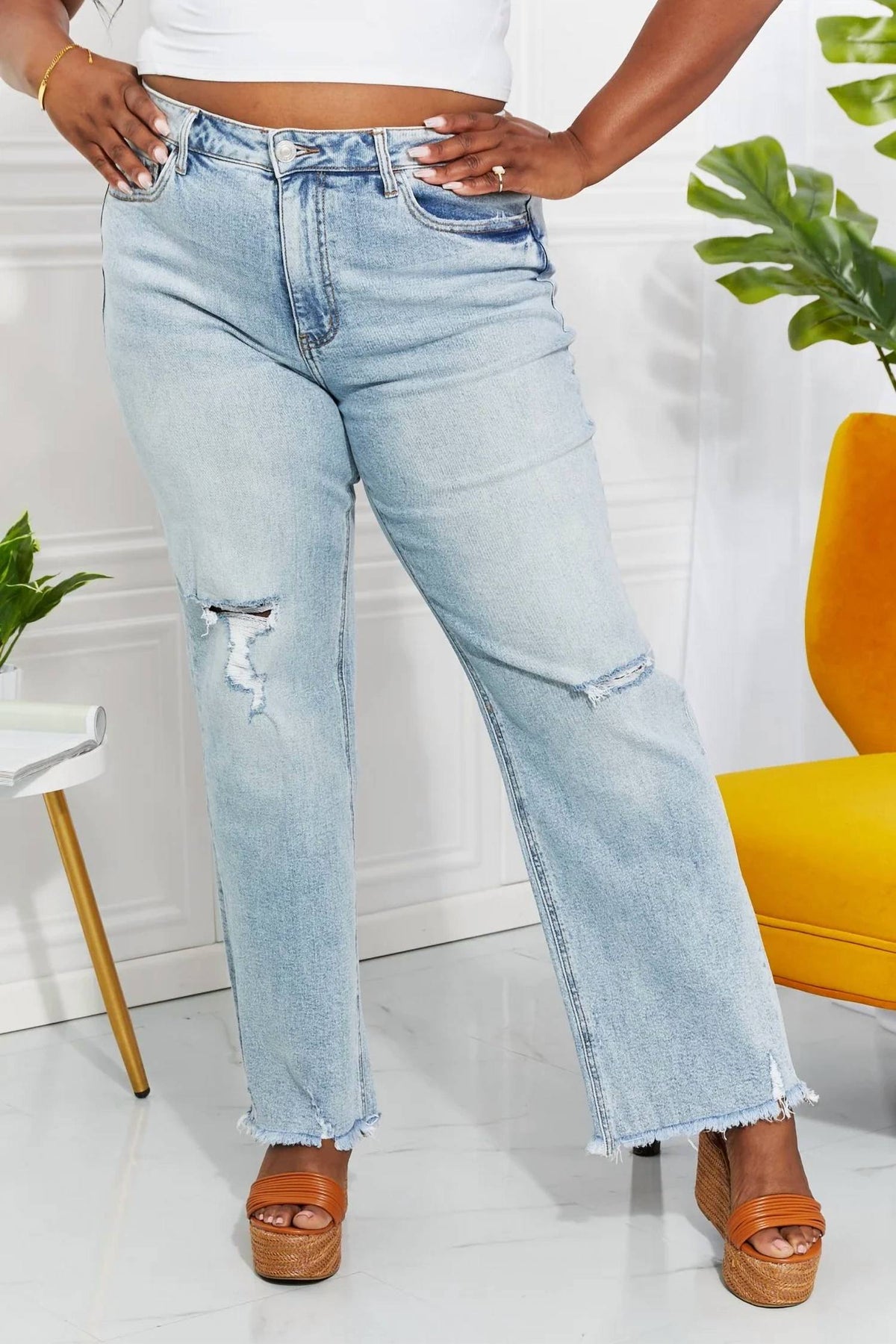 Vervet By Flying Monkey - Allie 90's Dad Jeans