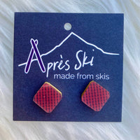 Apres - Women's Slalom Stud Ski Stainless Steel Earring