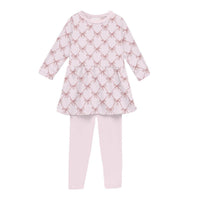 Kickee - Girl's Long Sleeve Playtime Outfit Set