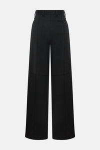 Maison Margiela - Wide-leg Poly Wool Blend Trousers