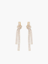 Sahira Jewelry Design - Women's Knot Statement Earrings
