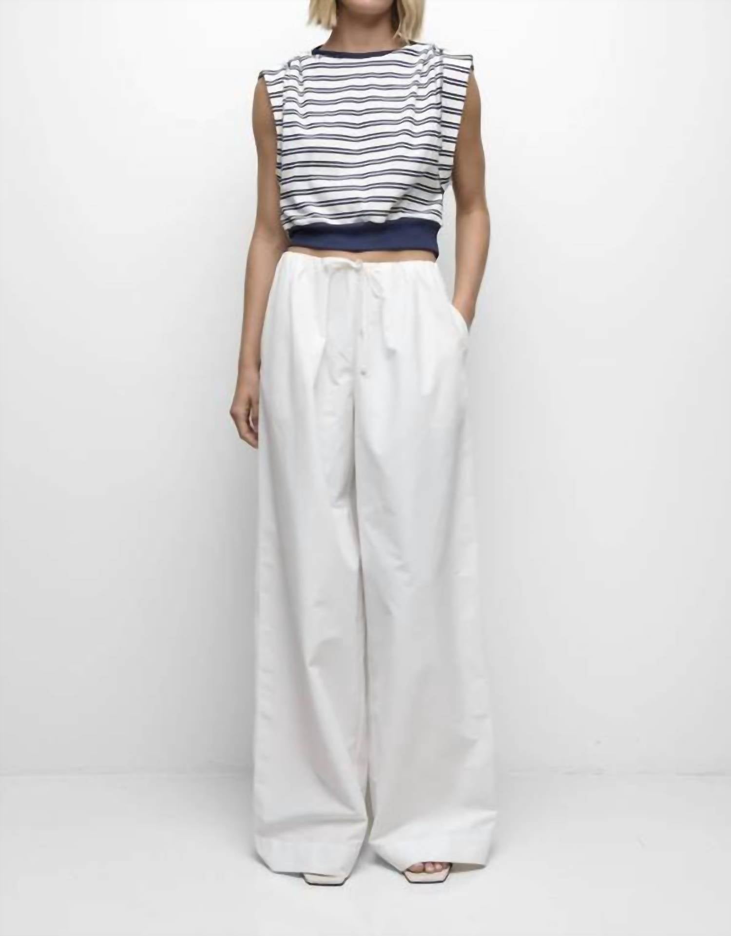 Simkhai - Joie Cotton Jersey Top