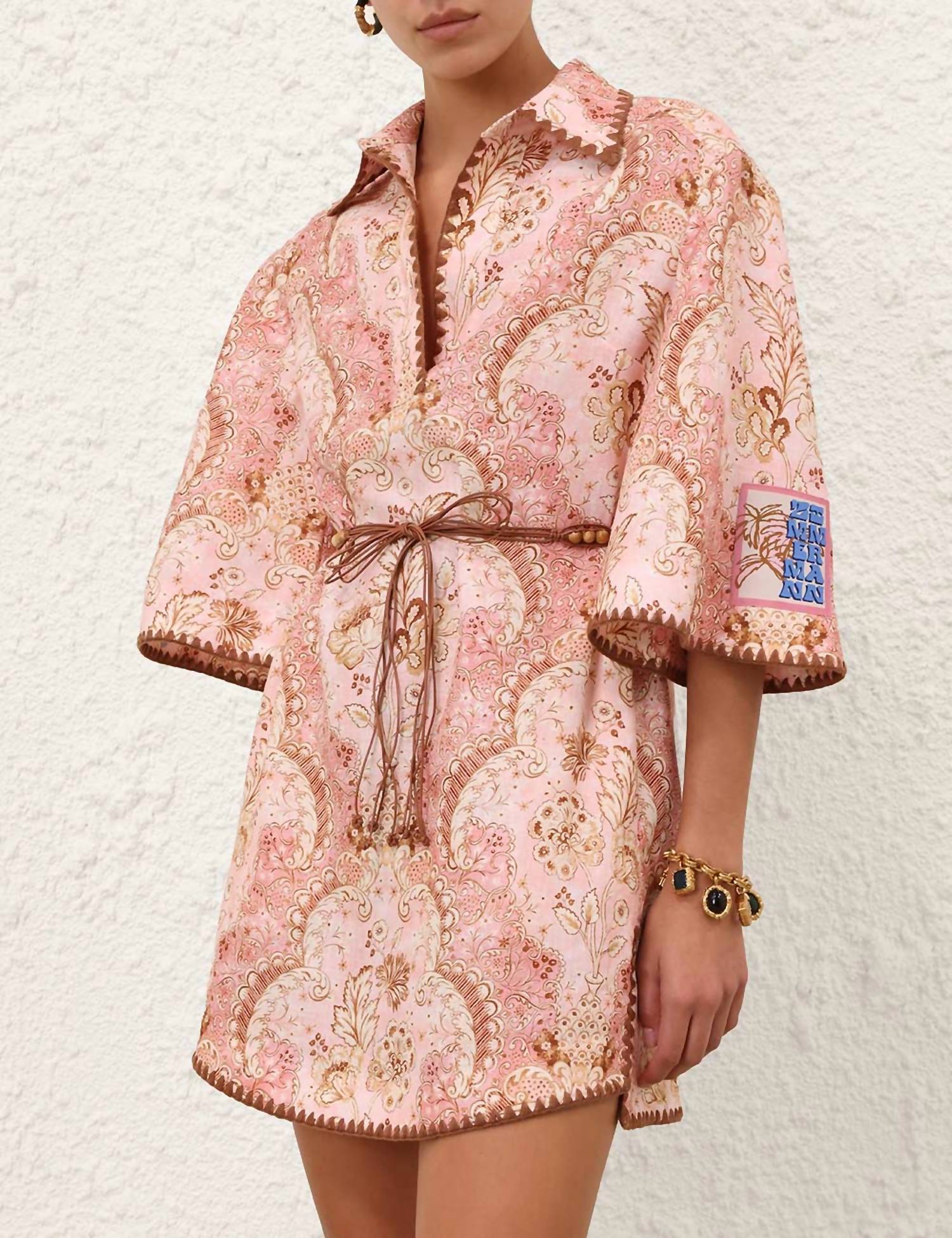 Zimmermann - Daylight Tunic Mini Dress