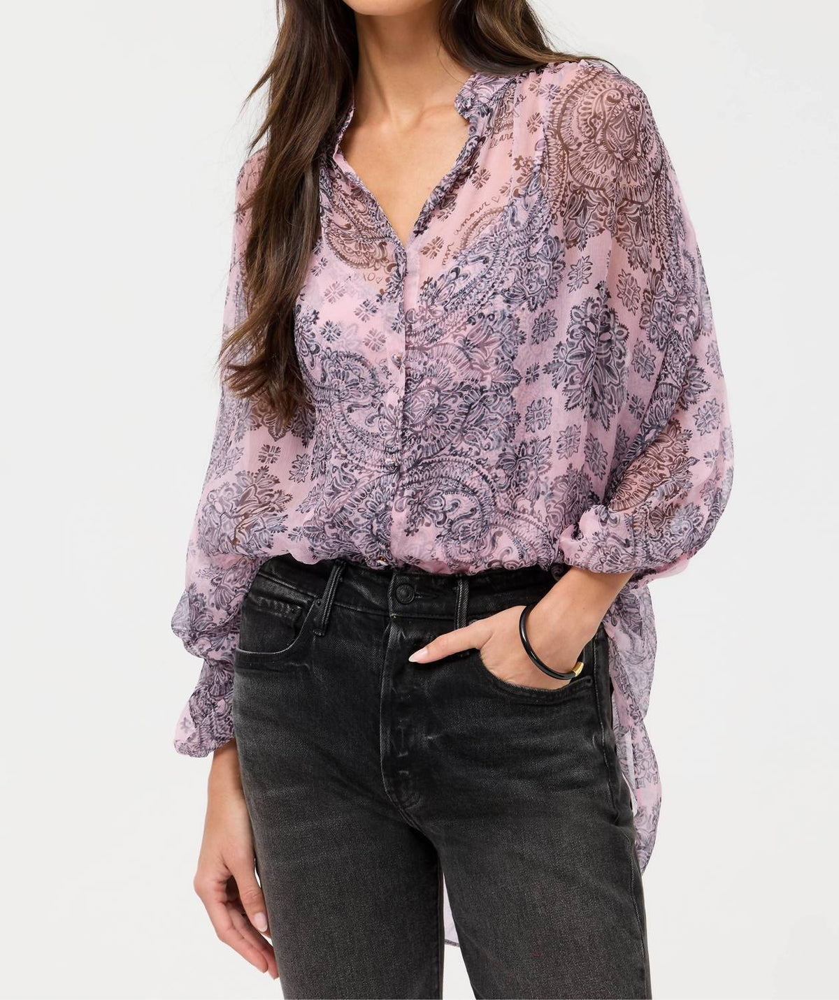 Johnny Was - MORELLE BUTTON FRONT SHIRT