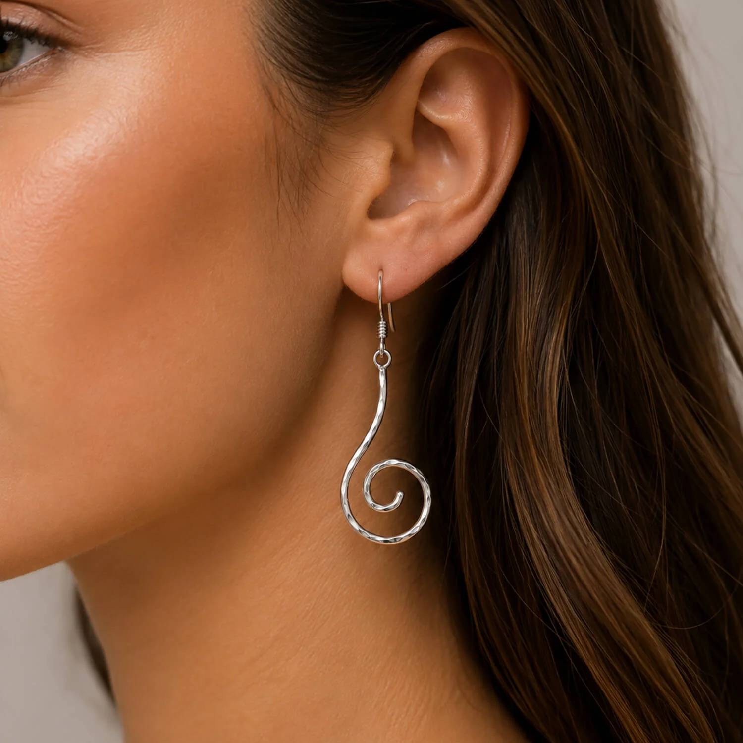 Gold & Honey - Stars & Swirls Dangle Earrings Set
