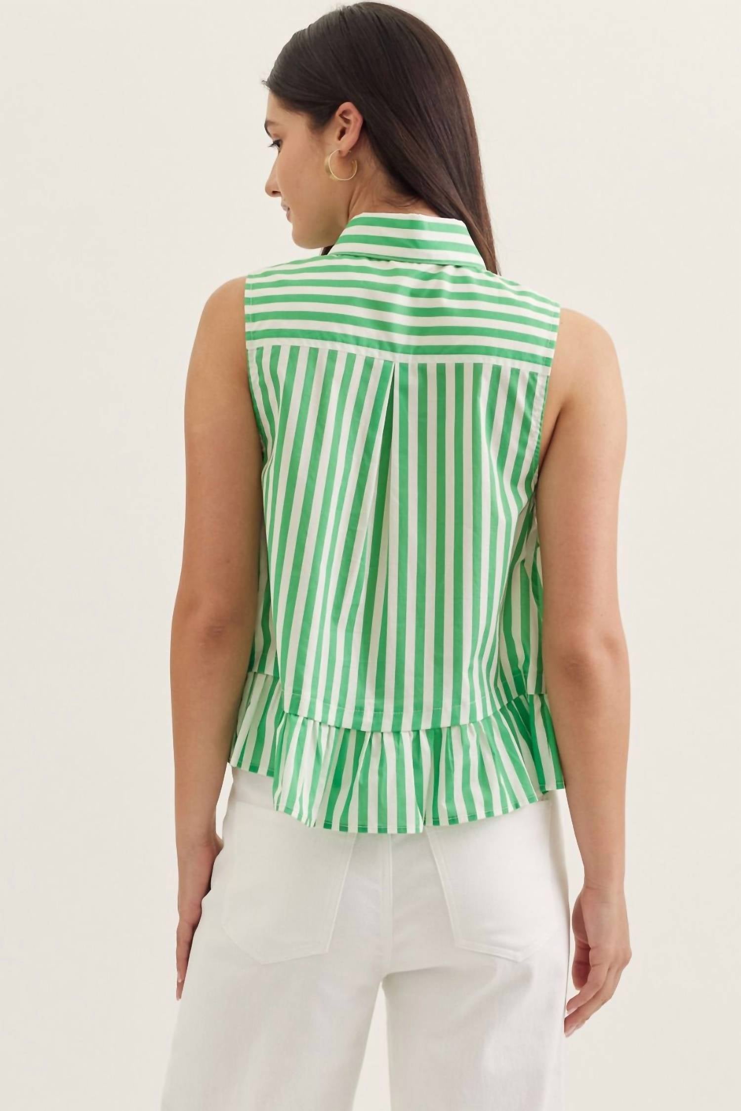 Entro - Capri Stripe Top