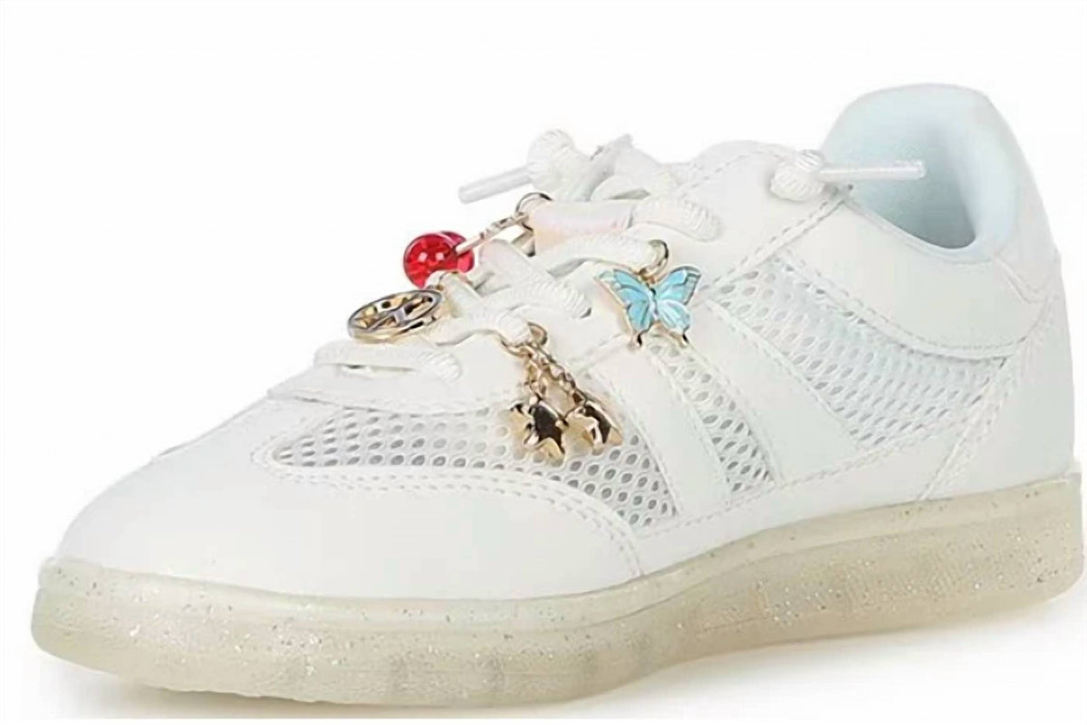 Steve Madden - Girls' J-Verdict Charm Ornamented Sneakers