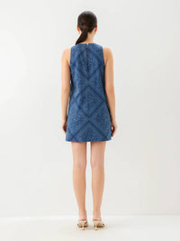 Fifteen Twenty - Women's Clarice Side Button Shift Dress