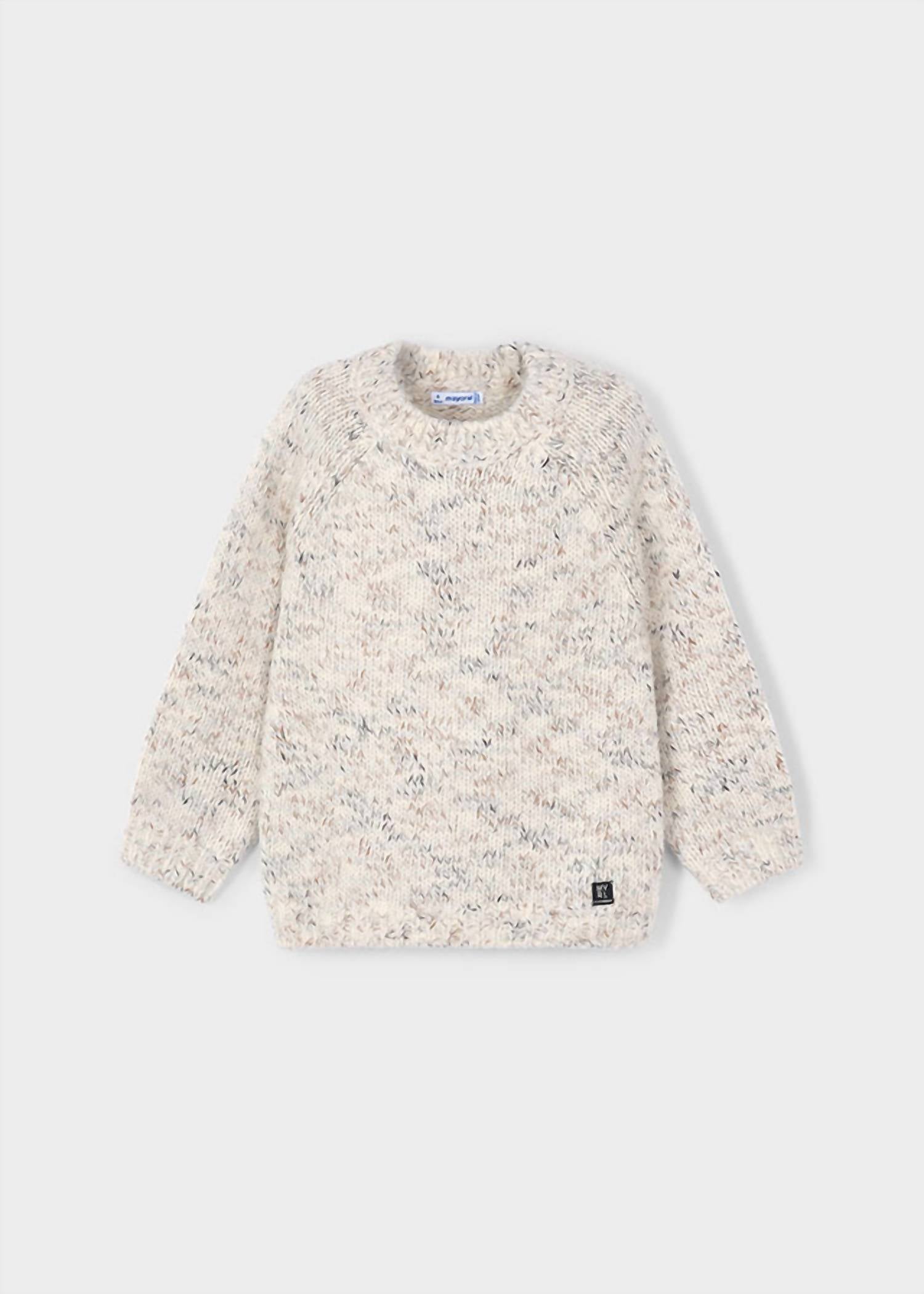 Mayoral - Marled Knit Sweater