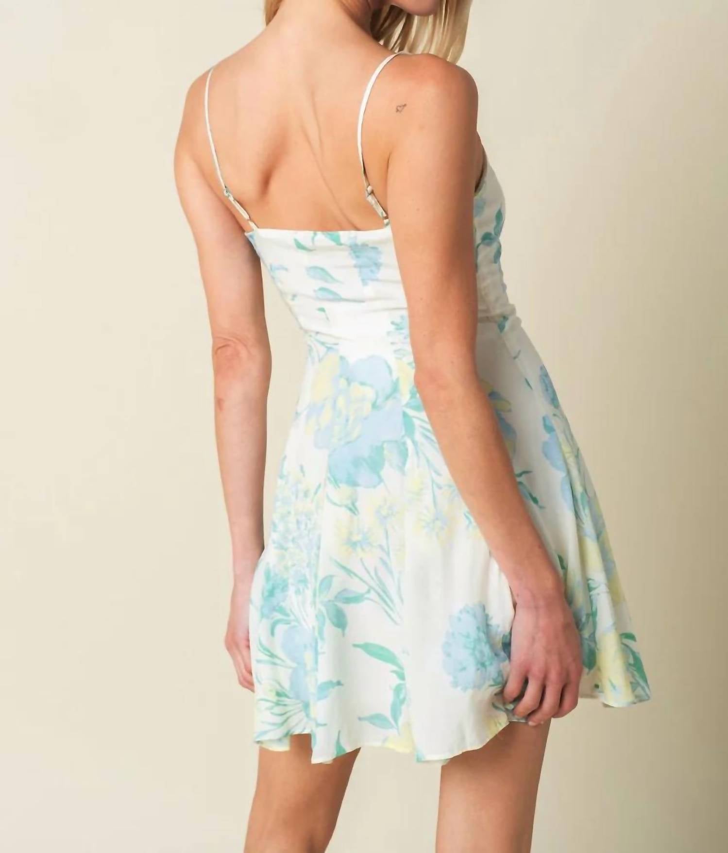 Olivaceous - Demi Mini Dress