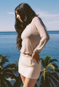Ciao Lucia - Phoebe Mini Knit Skirt