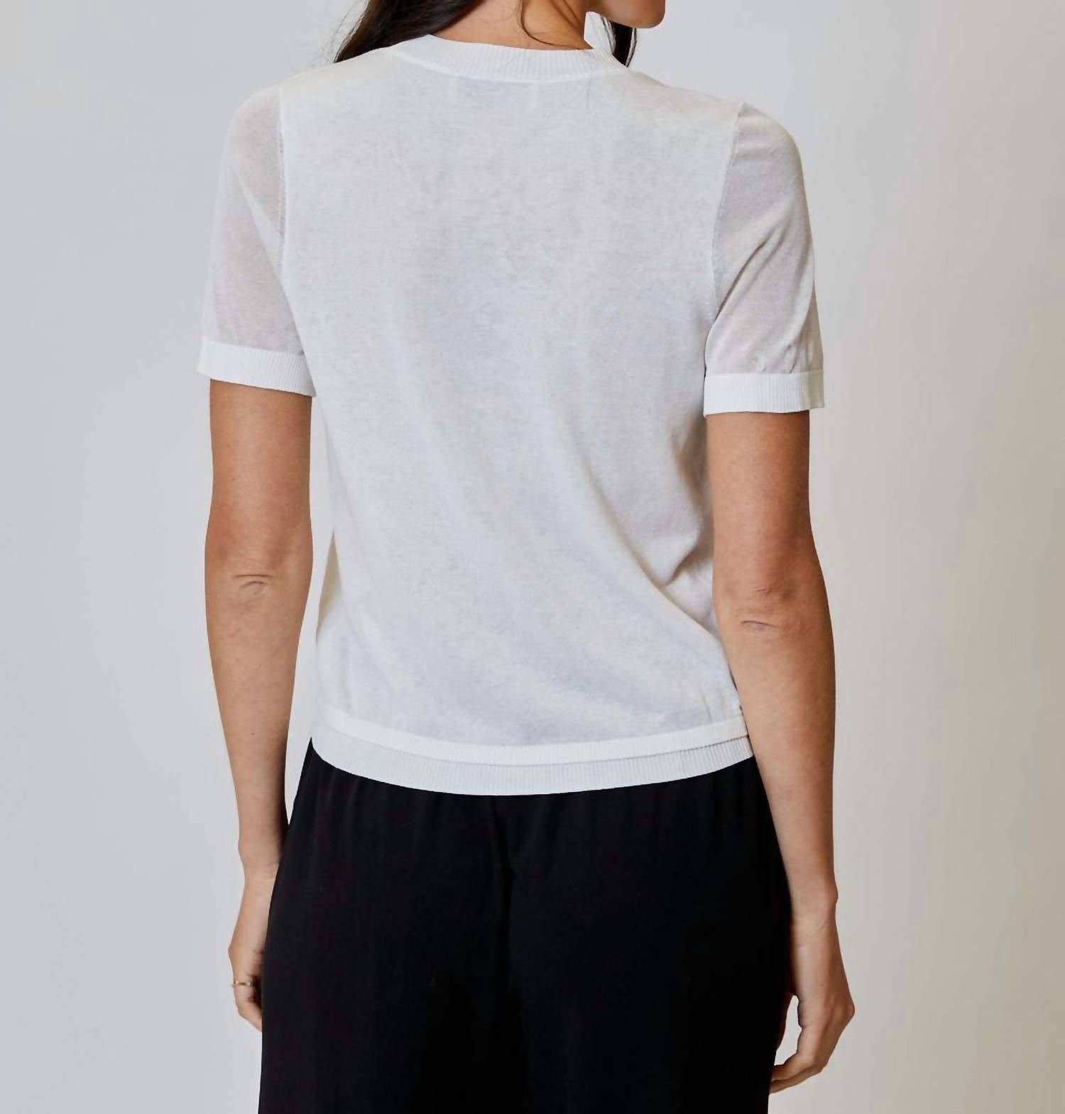 Dh New York - Maxx Lightweight Cotton Top