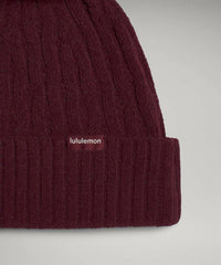 Lululemon - Cable Knit Pom Beanie