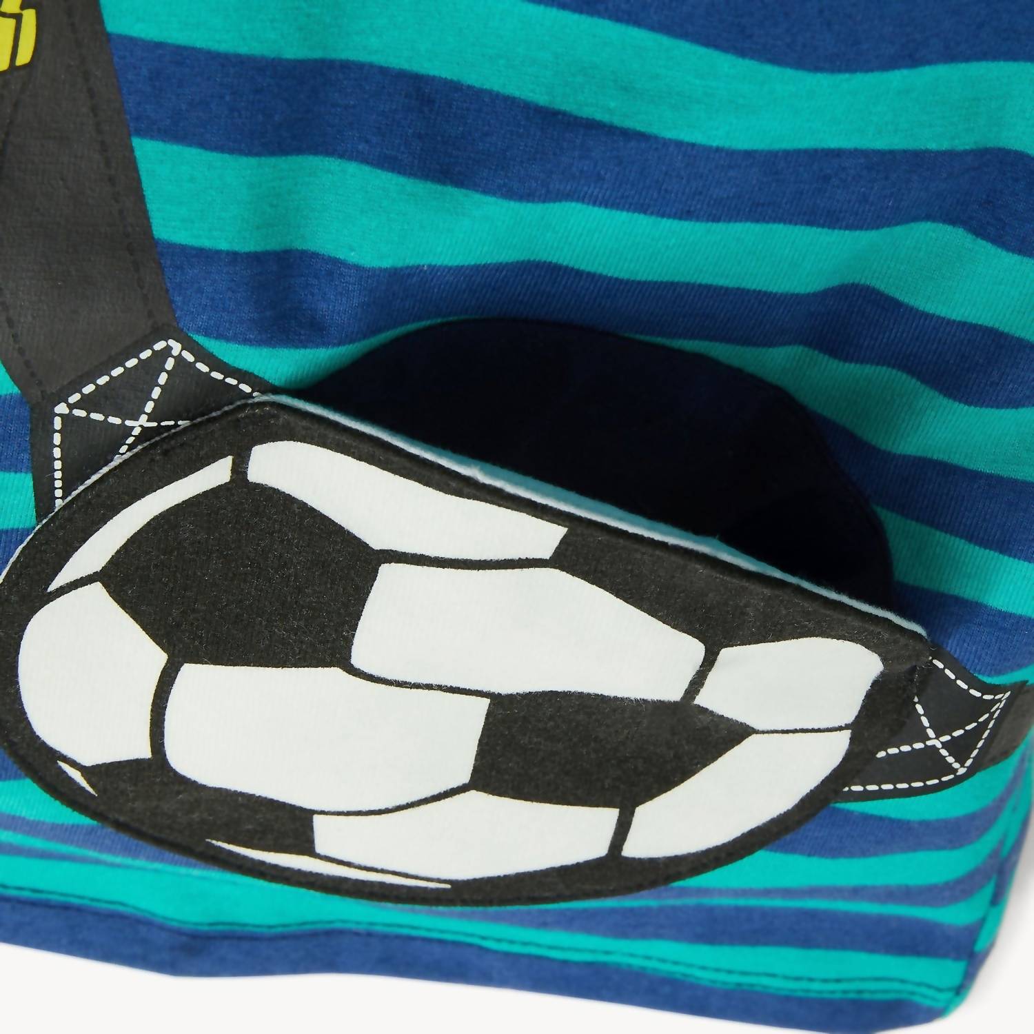 magnetic me Boy's Soccer Short Sleeve Tee + Short Set in soccer bag fidget pocket - item - view 4
