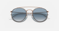 Ray Ban - Women's Rb3647n Round Double Bridge Sunglasses