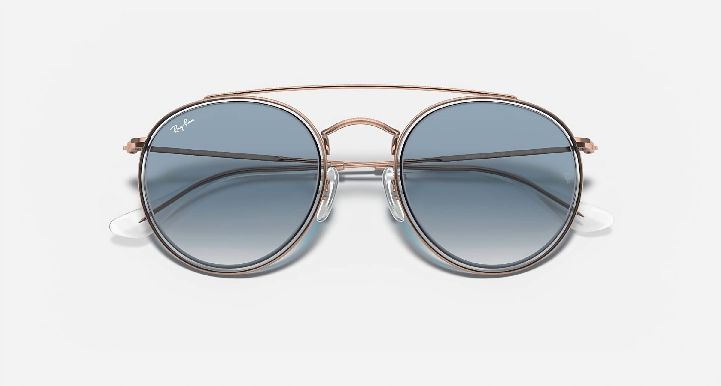 Ray Ban - Women's Rb3647n Round Double Bridge Sunglasses
