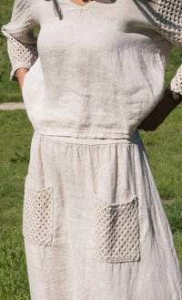 Gigi Moda - Primavera Linen Skirt