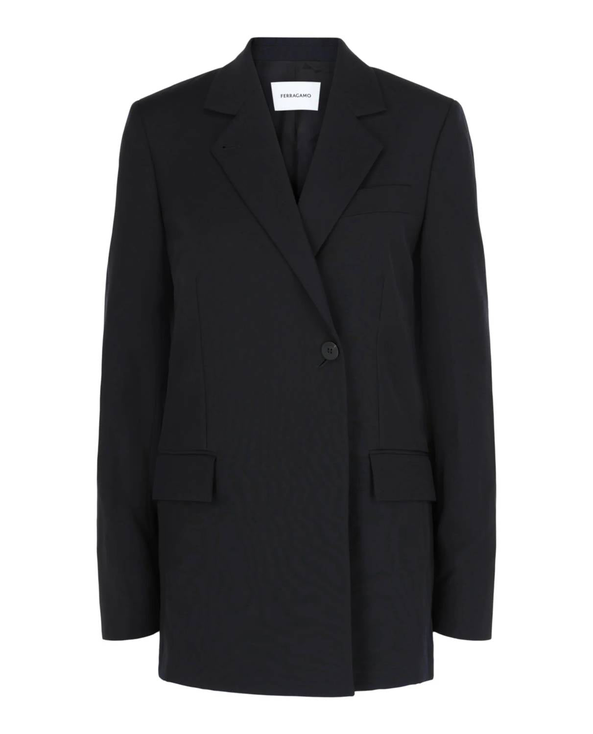 Salvatore Ferragamo - Women's Single-breasted Wool Blazer