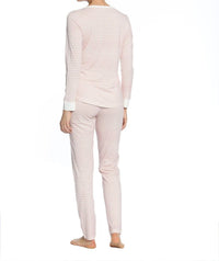 Twelve Eighty Eight - Long Sleeve Henley Pajama Set