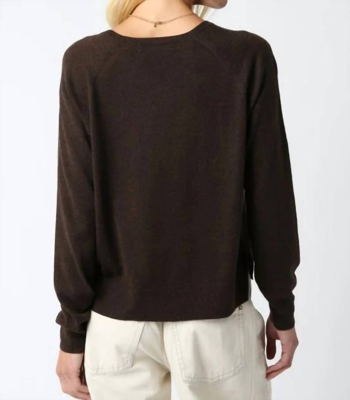 Olivaceous - Leann Classic Lightweight Sweater