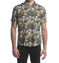 Postmarc - Squiggles Linen Short Sleeve Shirt