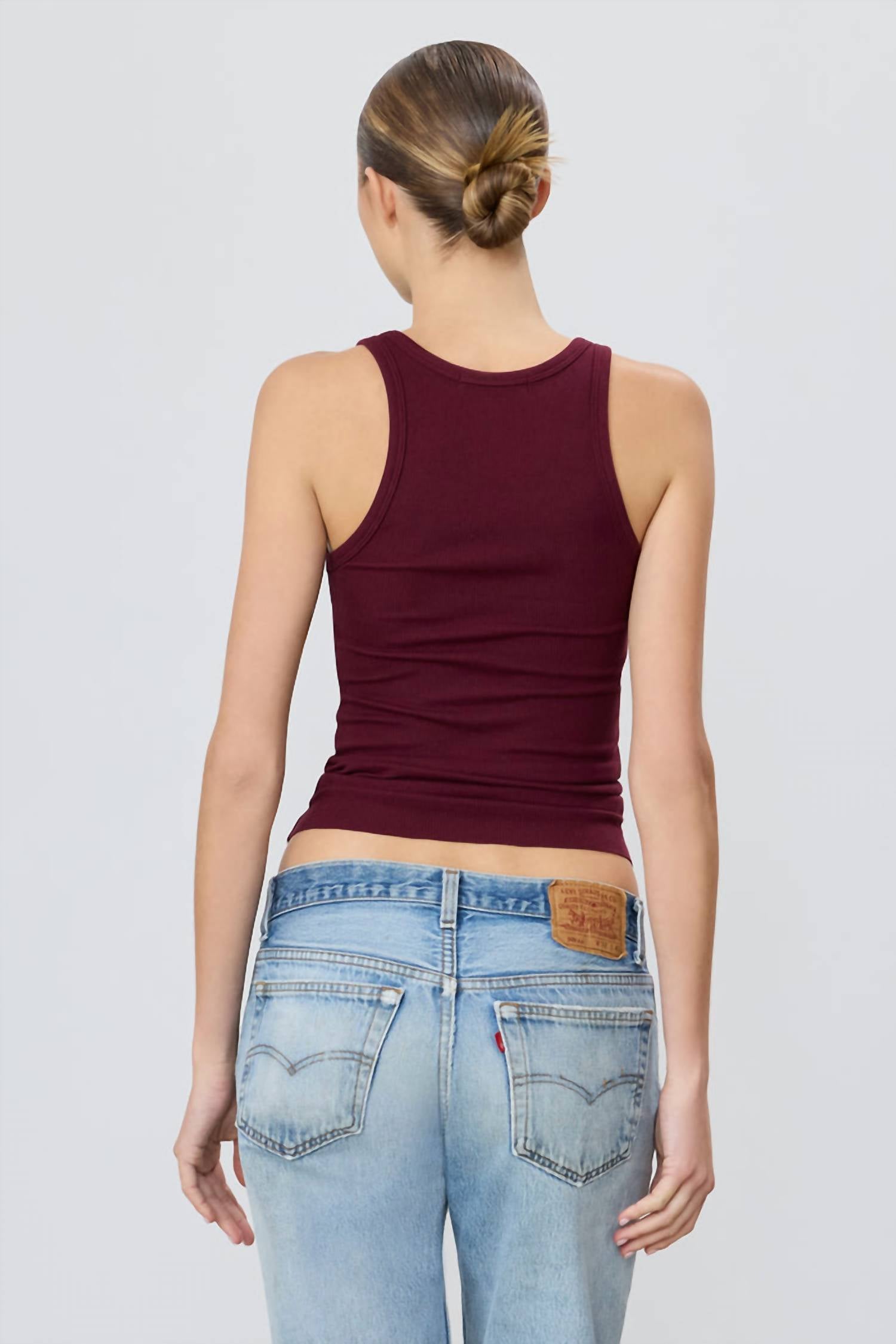 Eterne - High Neck Fitted Tank