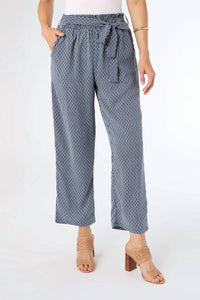 Coco + Carmen - Sarina Cinched Pant With Front Tie