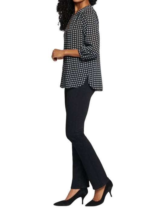 Nydj - Long-Sleeve Pintuck Blouse