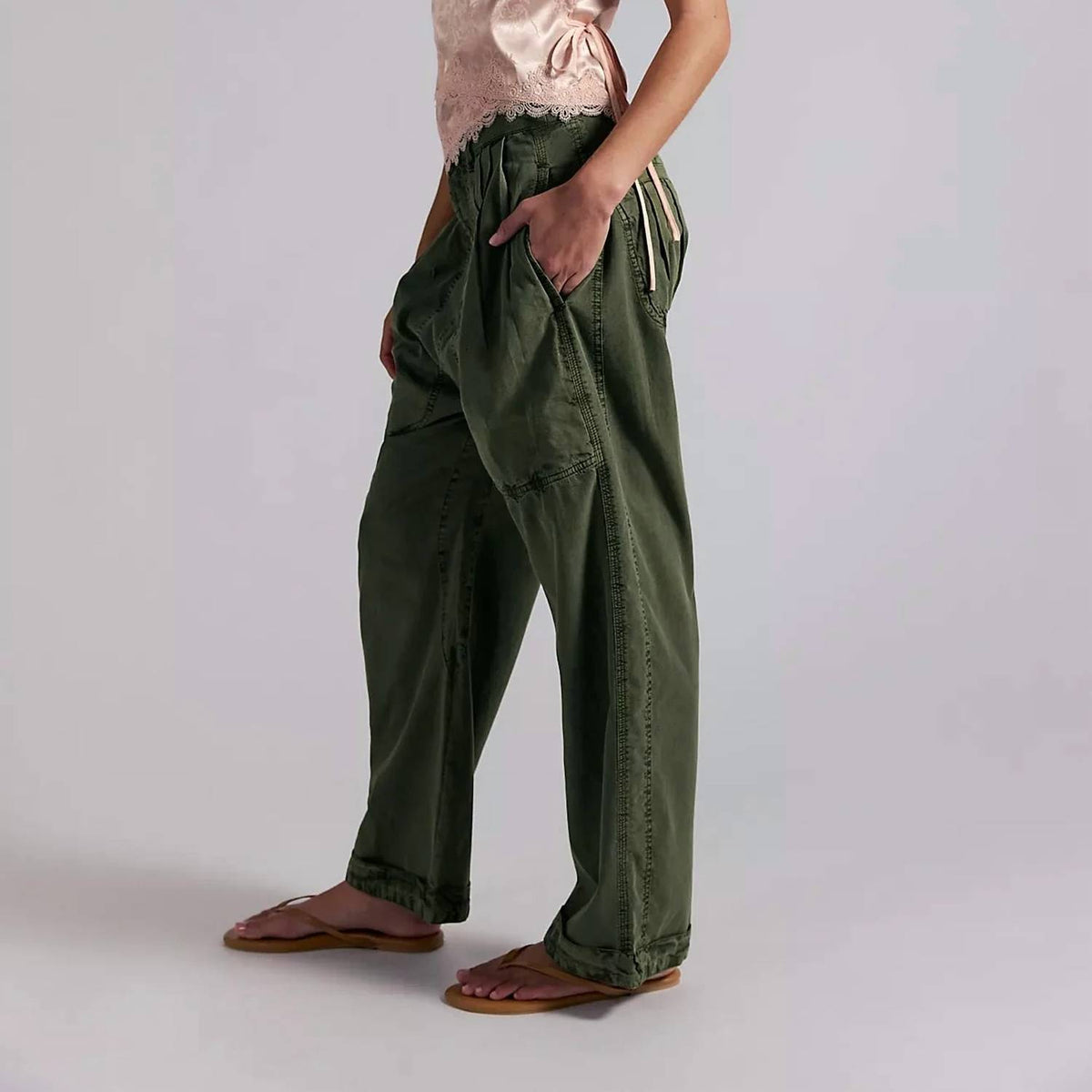Free People - Clover Dropped Low-rise Trouser