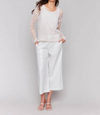Charlie B - Fancy Yard V-neck Sweater