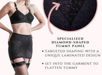 Rago - Open Bottom Girdle Extra Firm Shaping