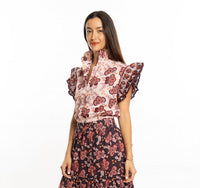 Bindu - Milly Flutter Sleeve Top