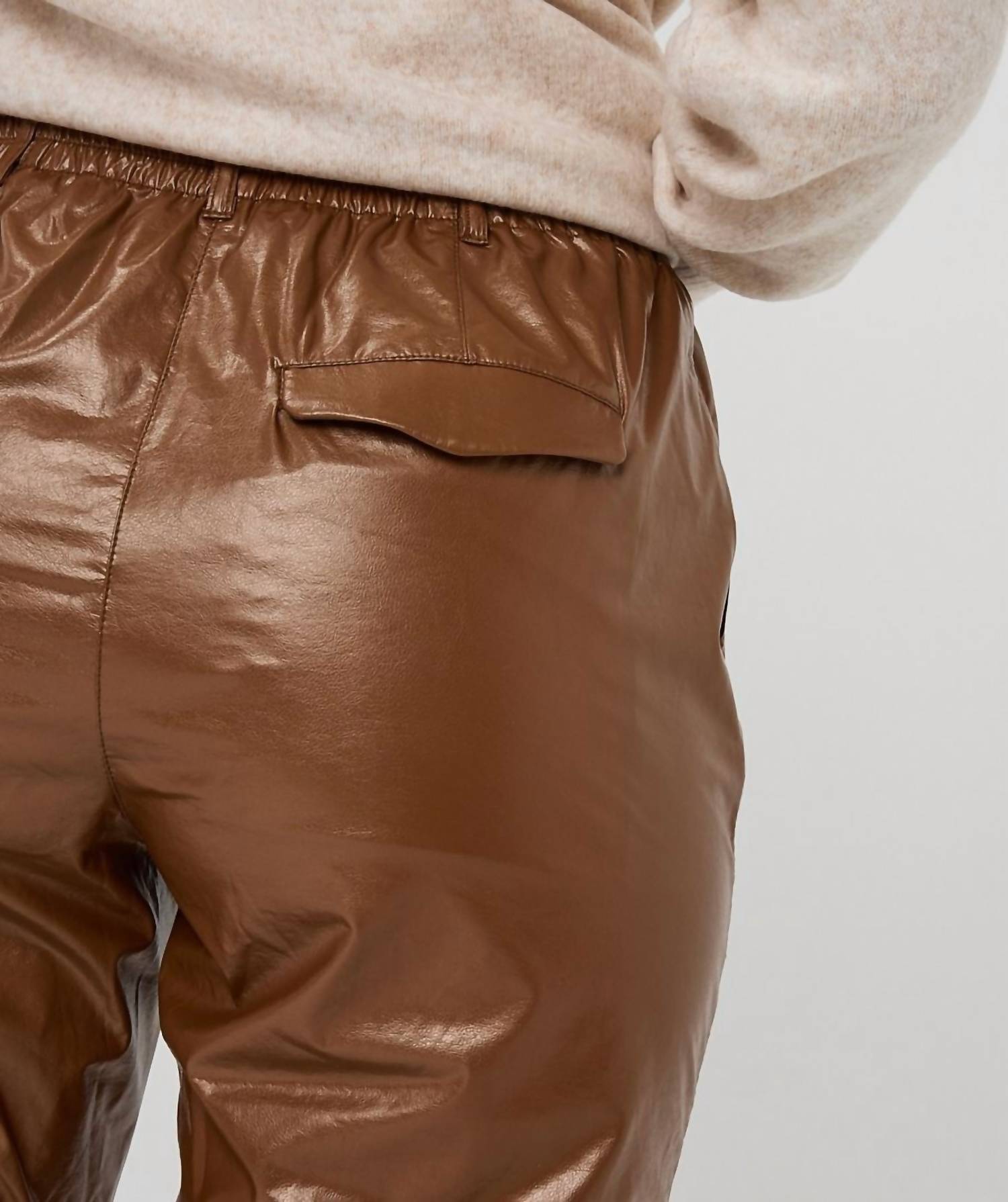 Esqualo - Trousers Metallic Pullup Pants