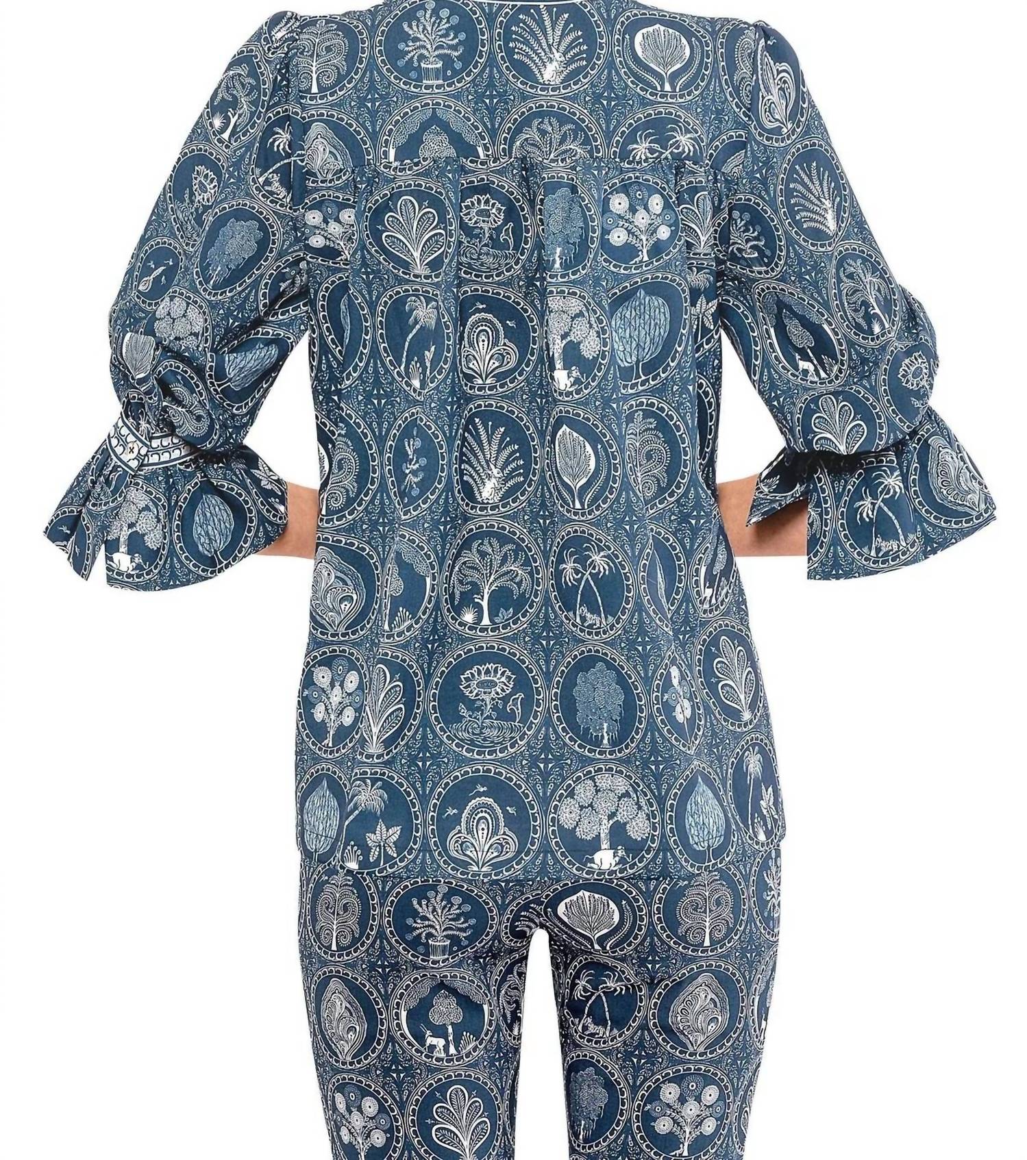 Gretchen Scott - Circle Of Love Ruffleneck Tunic