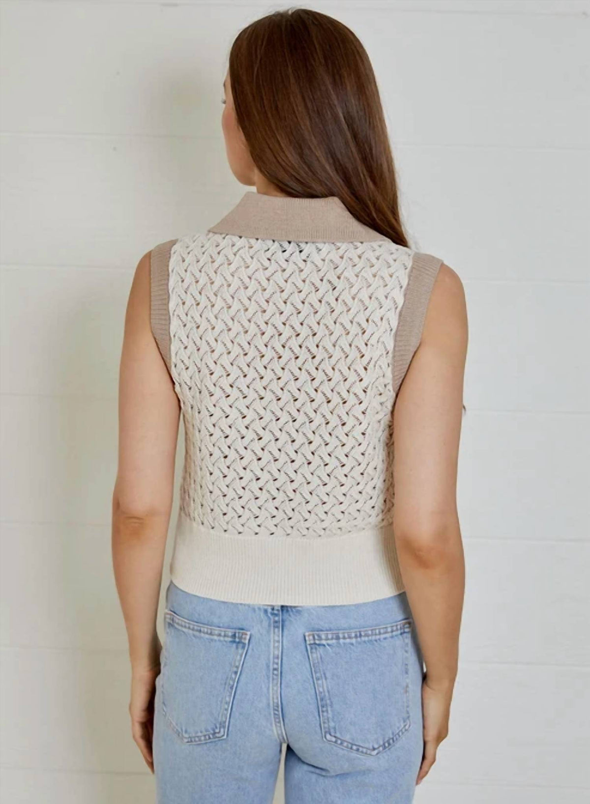 Dh New York - Marlene Sleeveless Polo Top