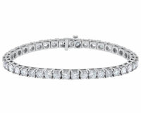 Diana M Jewels - Women's 14k Diamond Tennis Bracelet - bracelets - directbrandpartner - gold