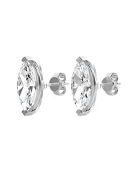Diana M Jewels - Women's 1.5 Cts Marquise Lab Diamond Stud Earrings - directbrandpartner - earrings - jewelry