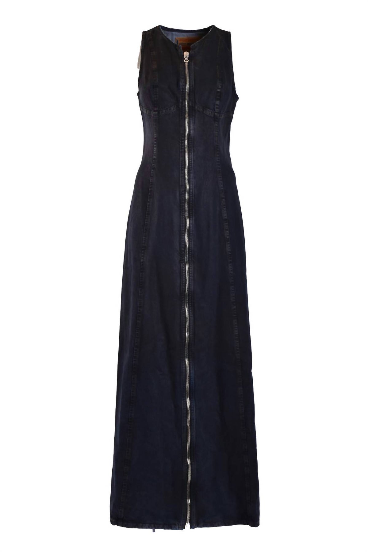 Diesel - Sleeveless Denim Maxi Dress