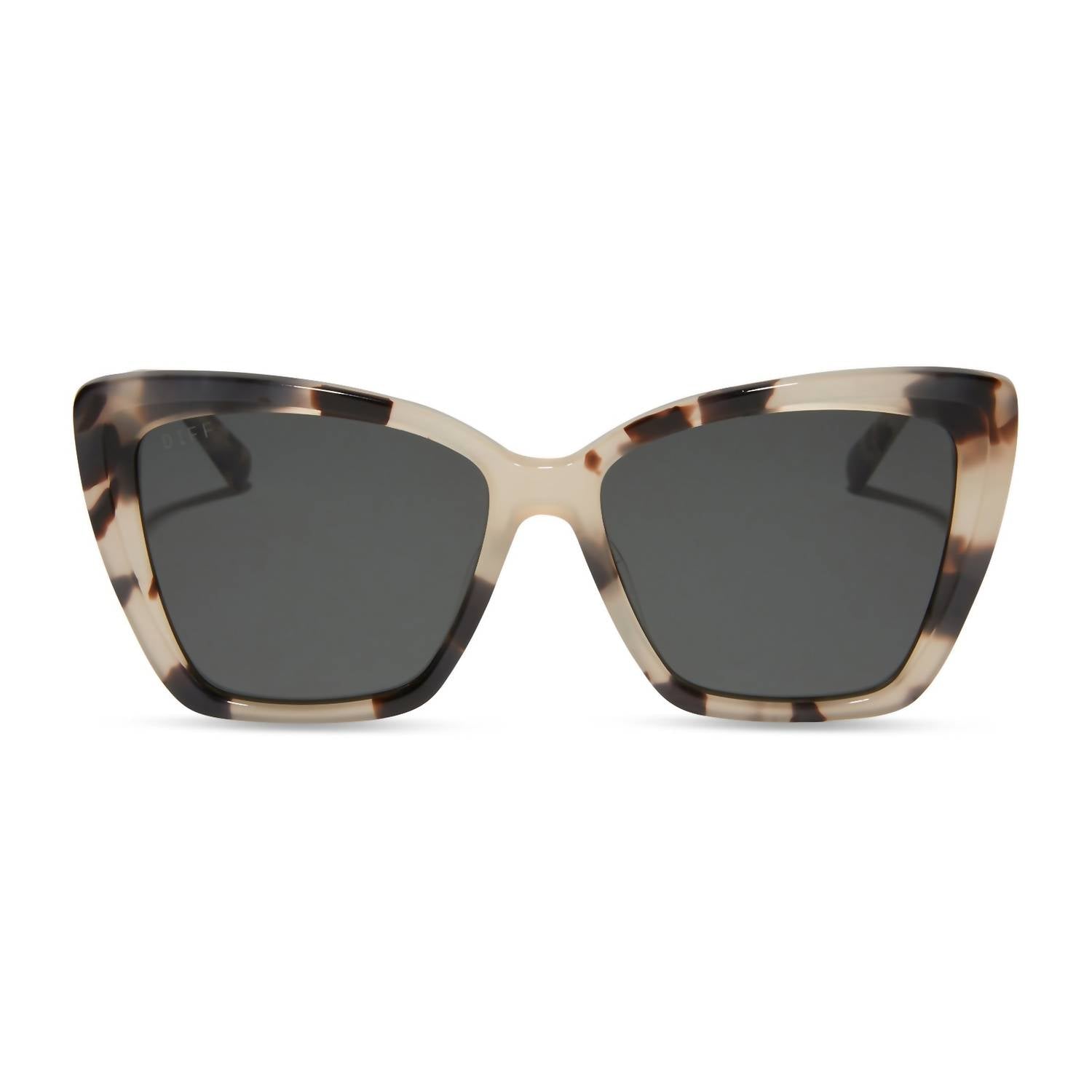 Diff - Women's Becky Ii Polarized Sunglasses - accessories - beige - sunglasses