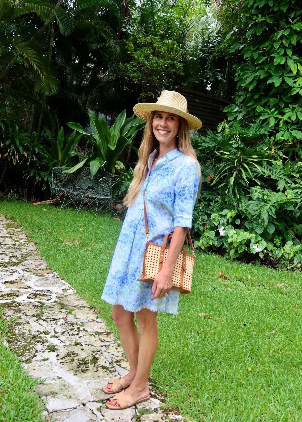 Dizzy-Lizzie - chatham dress - Soft Hydrangea