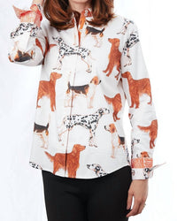 Dizzy - Lizzie - Rome Shirt - button - down - shirts - clothing - cotton - blend
