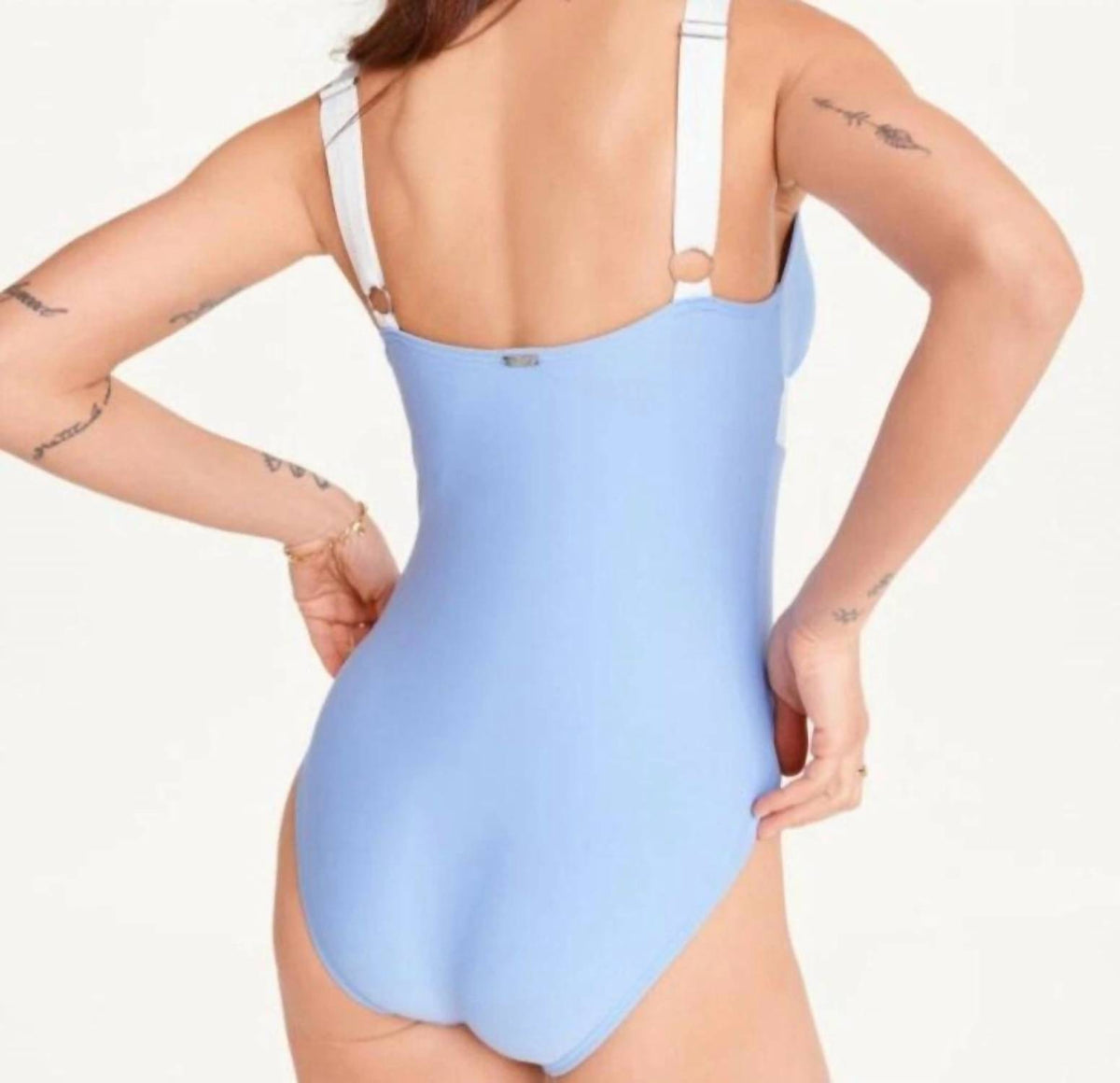 Dkny - Color Block One-piece Swimsuit